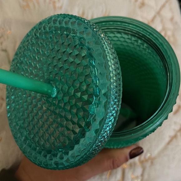 Starbucks Blue Teal Gradient Studded Tumbler 16oz - Picture 6 of 7